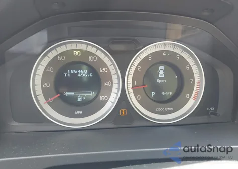 2012 Volvo S60 T5 z USA, uszkodzony, nr VIN YV1622FS6C2094946